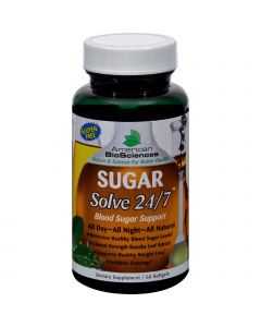 American Bio-Sciences SUGAR Solve 24-7 - 60 Softgels