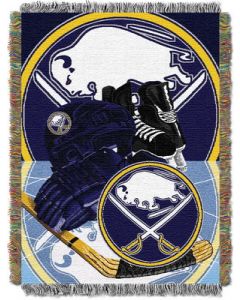 The Northwest Company Sabres  "Home Ice Advantage" 48x60 Tapestry Throw