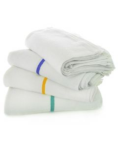 Bare Cotton Kitchen All-purpose Bar Mop Towels - Gold - Stripe  - Set of 24