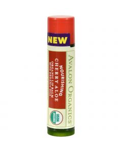 Avalon Organics Nourishing Aloe Organic Lip Balm Cherry - 0.15 oz - Case of 24