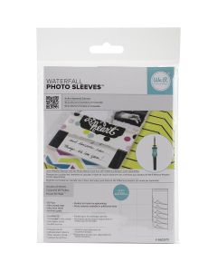 We R Memory Keepers We R Fuse Photo Sleeve Waterfall Sleeves 20/Pkg-4"X4"