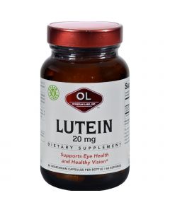 Olympian Labs Lutein - 20 mg - 60 Vegetarian Capsules