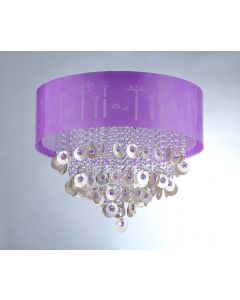 Warehouse of Tiffany Violet Crystal Chandelier