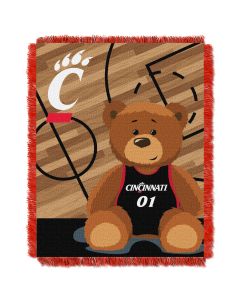 The Northwest Company Cincinnati  College Baby 36x46 Triple Woven Jacquard Throw - Fullback Series