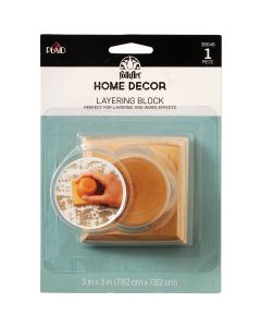 Plaid:Craft FolkArt Home Decor Layering Block-