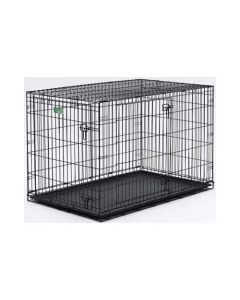 Midwest Dog Double Door i-Crate Black 48" x 30" x 33"