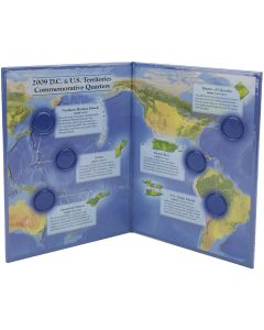 Littleton U.S. Territory & D.C. Quarter Color Folder-2009