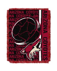 The Northwest Company Coyotes  48x60 Triple Woven Jacquard Throw - Double Play Series