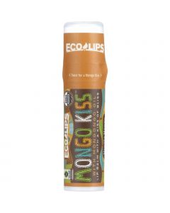 Mongo Kiss Display Center - Lip Balm - Organic - Eco Lips - Vanilla Honey - .25 oz - case of 15