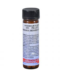 Hyland's Hylands Homeopathic Arsenicum Album 30C - Standard Homeopathic - Runny Colds and Diarrhea - 160 Pellets - 1 Vial