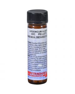 Hyland's Hylands Homeopathic Arsenicum Album 30C - Standard Homeopathic - Runny Colds and Diarrhea - 160 Pellets - 1 Vial