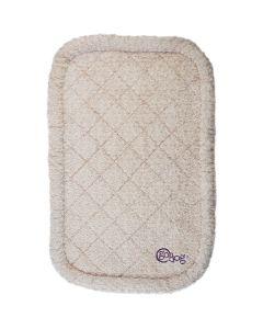 Worldwise goDog Bedzzz Shag Plush Extra Large 43"X28"-Cream