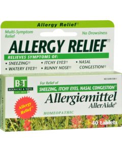 Boericke and Tafel Allergiemittel AllerAide - 40 Tablets