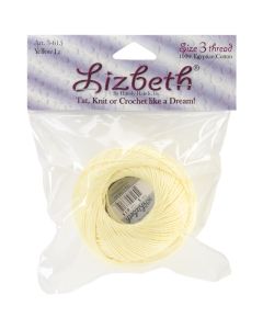 Handy Hands Lizbeth Cordonnet Cotton Size 3-Yellow Light