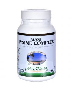 Maxi Health Kosher Vitamins Maxi Lysine Complex - 60 Capsules