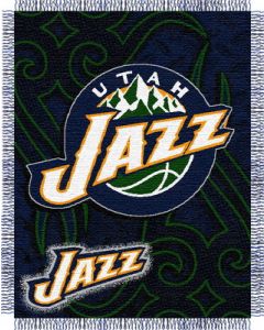 The Northwest Company Jazz 48"x60" Triple Woven Jacquard Throw (NBA) - Jazz 48"x60" Triple Woven Jacquard Throw (NBA)