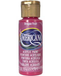 Deco Art Americana Acrylic Paint 2oz-Dragon Fruit - Opaque