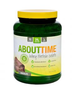 About Time Whey Protein Isolate - Chocolate - 2 lb