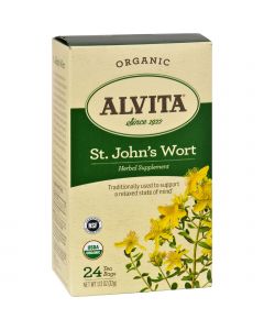 Alvita Tea - Organic - St Johns Wort Herbal - 24 Tea Bags