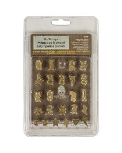 Walnut Hollow Hot Stamps Number & Symbol Set 24/Pkg -