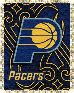 The Northwest Company Pacers 48"x60" Triple Woven Jacquard Throw (NBA) - Pacers 48"x60" Triple Woven Jacquard Throw (NBA)