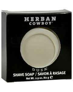 Herban Cowboy Natural Grooming Shaving Soap Dusk - 2.9 oz
