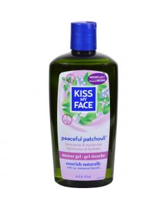 Kiss My Face Bath and Shower Gel Peaceful Patchouli - 16 fl oz