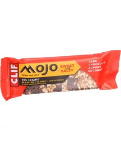 Clif Bar Organic Mojo Bar - Dark Chocolate Almond Coconut - Case of 12 - 1.59 oz Bars