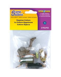 Woodland Scenics Scene Setters(R) Figurines-Egyptian Culture 5/Pkg - Scene Setters(R) Figurines-Egyptian Culture 5/Pkg