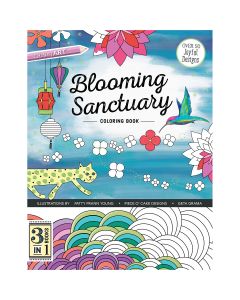 C&T Publishing C & T Publishing-Blooming Sanctuary Coloring Book