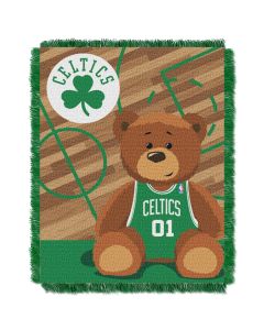 The Northwest Company Celtics  Baby 36x46 Triple Woven Jacquard Throw - Half Court Series