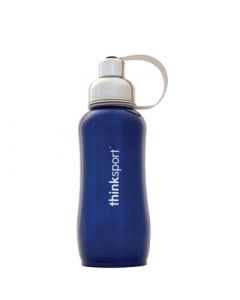 Thinksport Stainless Steel Sports Bottle - Blue - 25 oz