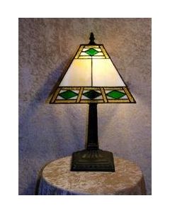 Warehouse of Tiffany Tiffany-style Mission-table Lamp