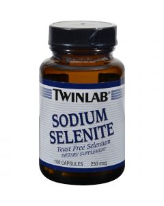 Twinlab Sodium Selenite - 250 mcg - 100 Capsules