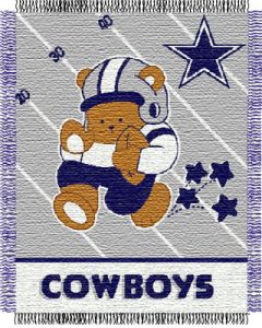 The Northwest Company Cowboys baby 36"x 46" Triple Woven Jacquard Throw (NFL) - Cowboys baby 36"x 46" Triple Woven Jacquard Throw (NFL)