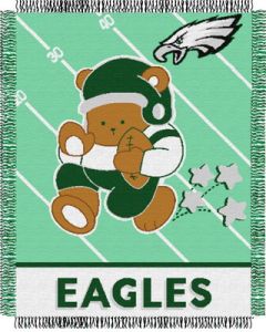 The Northwest Company Eagles baby 36"x 46" Triple Woven Jacquard Throw (NFL) - Eagles baby 36"x 46" Triple Woven Jacquard Throw (NFL)