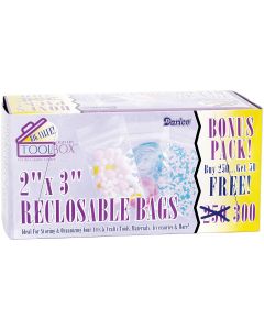 Darice Reclosable Bags 300/Pkg-2"X3" Clear