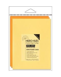 Hero Arts A2 Cards (4.25"X5.5") 12/Pkg-Sunshine Mix - Hero Arts A2 Cards (4.25"X5.5") 12/Pkg-Sunshine Mix