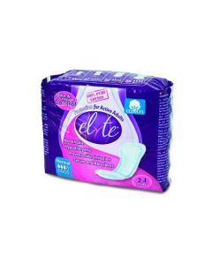 Elyte Light Cotton Incontinence Pads - Normal - 4 in x 10 in - 24 Pack