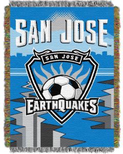 The Northwest Company SJ Quakes 48"x60" Tapestry Throw