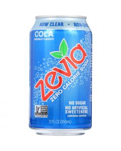 Zevia Soda - Zero Calorie - Cola - Can - 6/12 oz - case of 4