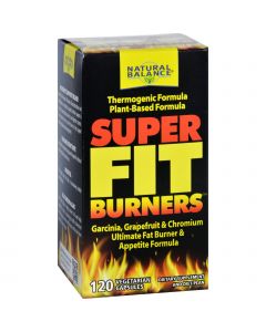 Natural Balance Super Fit Burners - 120 Vegetarian Capsules