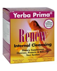Yerba Prima Women's Renew Internal Cleansing - 1 Kit