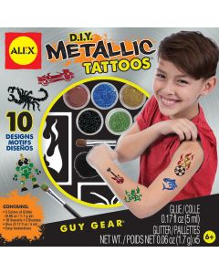 Alex Toys DIY Metallic Tattoos Kit-