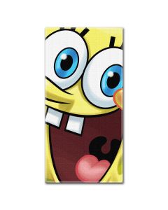 The Northwest Company SpongeBob Bob-Big Smile Bob Entertainment 28x58 Beach Towel