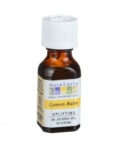 Aura Cacia Precious Essentials - Lemon Balm - .5 oz
