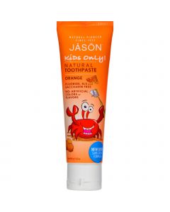Jason Natural Products Jason Kids Only Toothpaste Orange - 4.2 oz