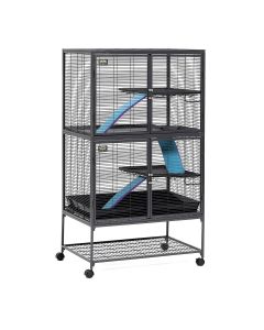 Midwest Critter Nation Double Level Pet Pen Gray 36" x 24" x 63"