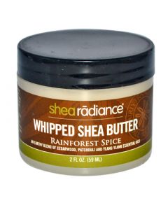 Shea Radiance Whipped Shea Butter Rainforest Spice - 2 oz