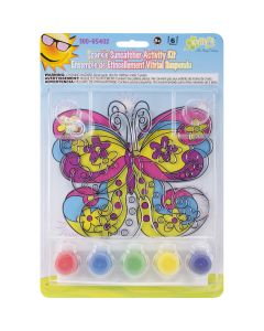 New Image Group Suncatcher Sparkle Activity Kit-Butterfly